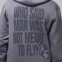 Nike Jordan J-Day Big детские Brooklyn Fleece Pullover Толстовка с капюшоном цвет серый