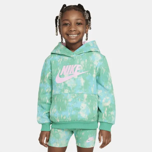 Nike Printed Club Toddler Pullover Толстовка з капюшоном колір зелений