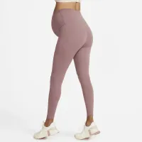 Nike Zenvy (M) жіноча Gentle-Support З високою талією 7/8 лосіни з кишенями(Maternity) колір фіолетовий