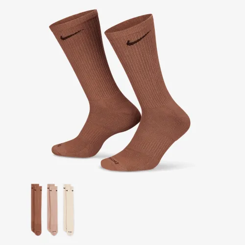 Nike Everyday Plus Cushioned тренировочные Crew носки (3 пары) многоцветный