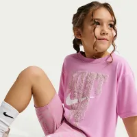 Nike Lace It Up Little детские 2-Piece Bike шорты набор цвет фиолетовый