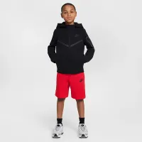 Nike Tech Fleece Big дитячі (для хлопчиків) шорти колір червоний