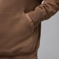 Nike Jordan Brooklyn Fleece чоловічі Pullover Толстовка з капюшоном колір коричневий