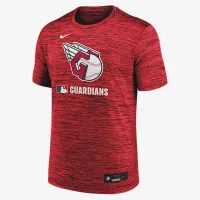 Cleveland Guardians Authentic Collection Velocity мужские Nike Dri-FIT MLB футболка цвет красный