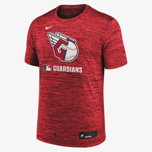Cleveland Guardians Authentic Collection Velocity мужские Nike Dri-FIT MLB футболка цвет красный