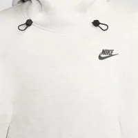 Nike Sportswear Tech Fleece женская оверсайз Толстовка с капюшоном цвет серый