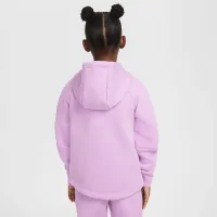 Nike Sportswear Tech Fleece Big дитячі (Girls') Full-Zip Толстовка з капюшоном Pink