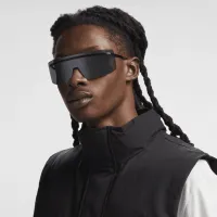 Nike Echo Shield Sunglasses колір чорний