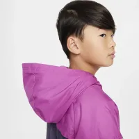 Nike Sportswear Windrunner Big детские Hooded Repel Куртка цвет фиолетовый