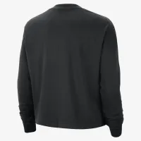 Phoenix Suns Courtside женская Nike NBA Shine Boxy Long-Sleeve футболка цвет черный