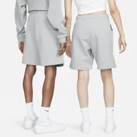 Nike Solo Swoosh Fleece шорты цвет серый