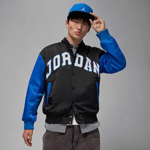 Nike Jordan Brooklyn мужские Collegiate Varsity Куртка цвет черный