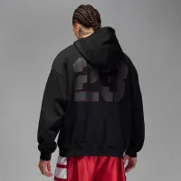 Nike Jordan Brooklyn мужские оверсайз Pullover Толстовка с капюшоном цвет черный