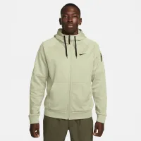 Nike Therma Men's Therma-FIT Full-Zip Fitness Top Green