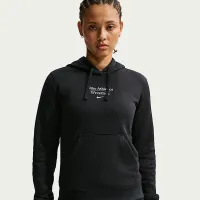 Nike жіноча Wrestling Pullover Толстовка з капюшоном колір чорний