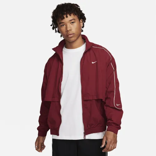 Nike Sportswear Solo Swoosh чоловічі Woven Track Куртка колір червоний