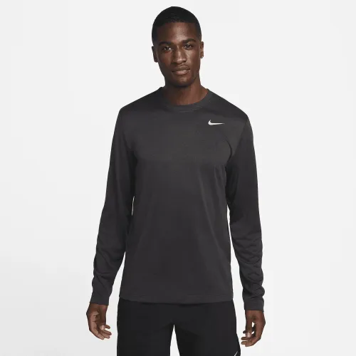 Nike Dri-FIT Legend чоловічі Long-Sleeve Fitness Top колір чорний