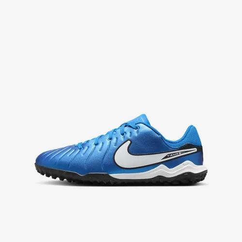 Nike Jr. Tiempo Legend 10 Academy Little/Big детские Turf Low-Top Soccer Кроссовки синий