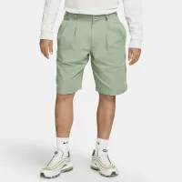 Nike Life мужские Pleated Chino шорты цвет зеленый