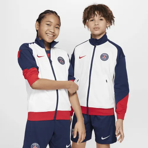 Nike Paris Saint-Germain Academy Pro Big дитячі Knit Soccer Куртка колір білий
