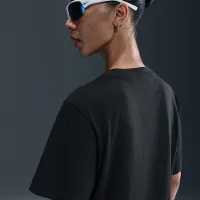 Nike After Dark Tour женская оверсайз Short-Sleeve Graphic футболка цвет черный