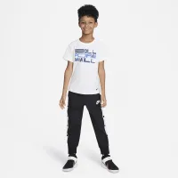 Nike Elite Tee Little детские футболка цвет белый