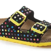 Шлёпанцы Birkenstock Arizona Rivet Logo Kids 1023399 - разноцветная