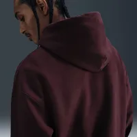 Nike Solo Swoosh чоловічі Pullover Толстовка з капюшоном колір червоний