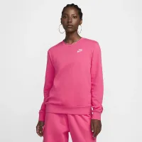Nike Sportswear Club Fleece женская Crew-Neck свитшот Pink