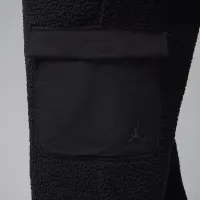 Nike Jordan Flight чоловічі High-Pile Fleece Pants колір чорний