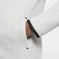 Nike Sportswear Tech Fleece Big детские Full-Zip Толстовка с капюшоном цвет серый