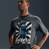 Nike мужские Max90 Fitness футболка цвет серый
