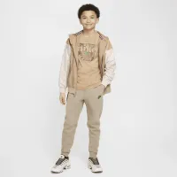 Nike Sportswear Big Kids' T-Shirt Brown