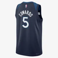 Anthony Edwards Minnesota Timberwolves 2024/25 Icon Edition Big детские Nike NBA Swingman Jersey синий