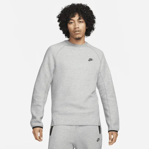 Nike Sportswear Tech Fleece чоловічі Crew колір сірий
