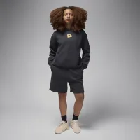Nike Jordan Brooklyn Fleece жіноча Pullover Толстовка з капюшоном колір чорний