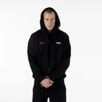 Кофта/футболка Prosto Klasyk Zip Толстовка с капюшоном Parlor KL231MSWE2072 -  Черная