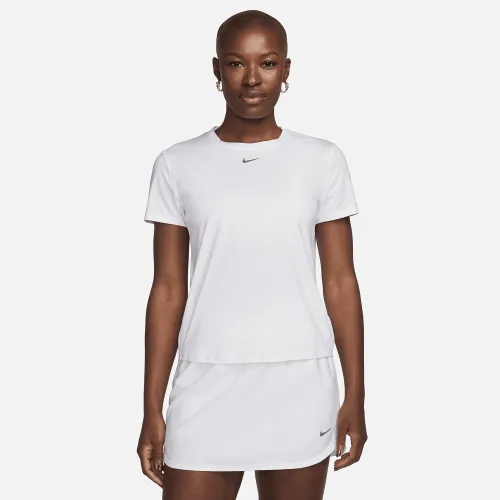 Nike One Classic жіноча Dri-FIT Short-Sleeve Top колір білий