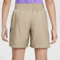 Nike Sportswear Big дитячі Woven шорти колір коричневий