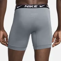 Nike Ultra Comfort мужские Dri-FIT Long Boxer Brief (3 пары) цвет серый