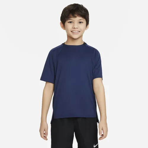 Nike Multi Big дитячі (для хлопчиків) Dri-FIT тренувальні Top блакитний
