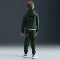 Nike Sportswear Club Fleece Little детские Толстовка с капюшоном набор цвет зеленый