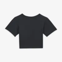 Nike Sportswear Big Kids (Girls') Graphic футболка колір сірий