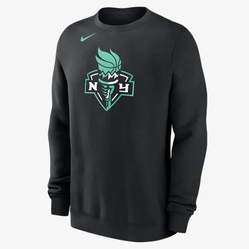 New York Liberty Club Fleece мужские Nike WNBA свитшот цвет черный