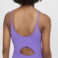 Nike One Girls' Dri-FIT Unitard цвет фиолетовый