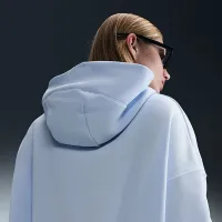 Nike Sportswear Phoenix Fleece женская Over-оверсайз Pullover Толстовка с капюшоном синий