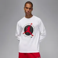 Nike Jordan Flight Club чоловічі Long-Sleeve футболка колір білий