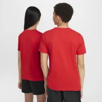 Nike Sportswear Big детские футболка цвет красный