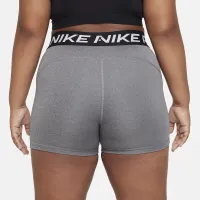 Nike Pro Dri-FIT Big дитячі (Girls') шорти (Extended Size) колір сірий
