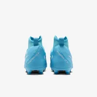 Nike Jr. Phantom Luna 2 Club Little/Big дитячі MG High-Top футбольні бутси блакитний